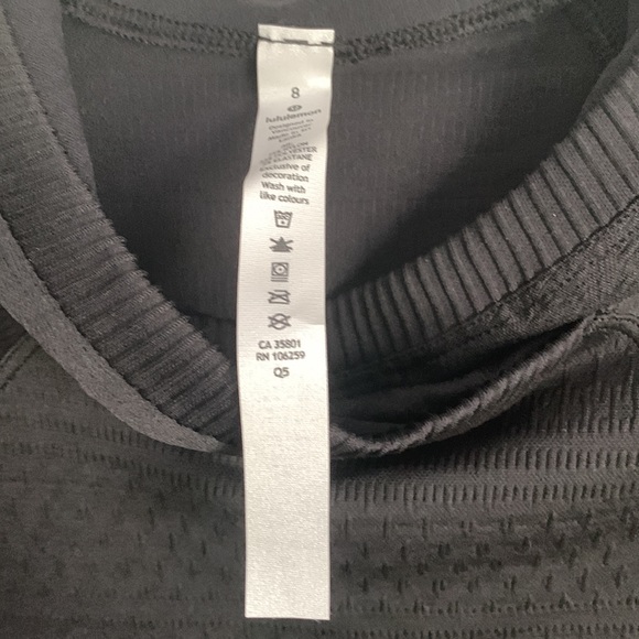 LULULEMON Black Rest Less Hoodie Size 8 - Picture 10 of 11